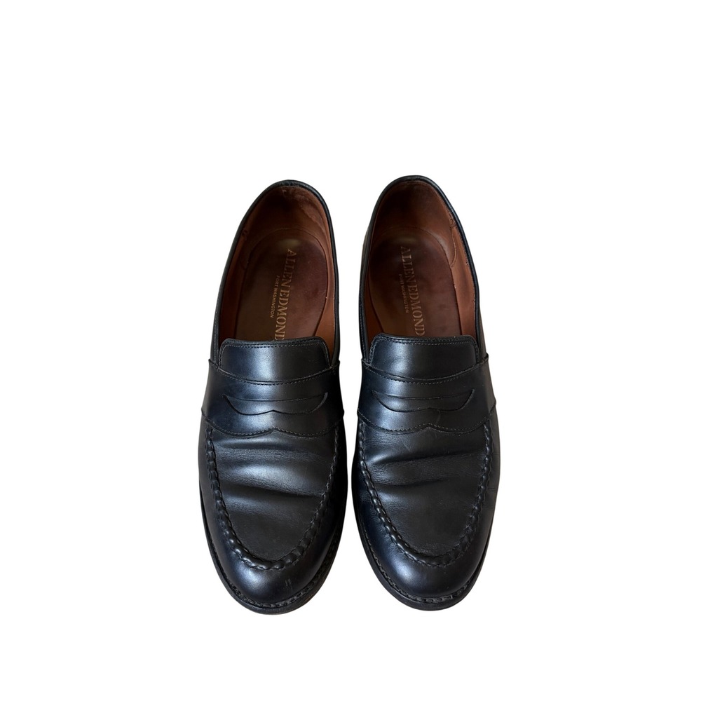 Allen Edmonds Randolph Penny Loafer Black size 10